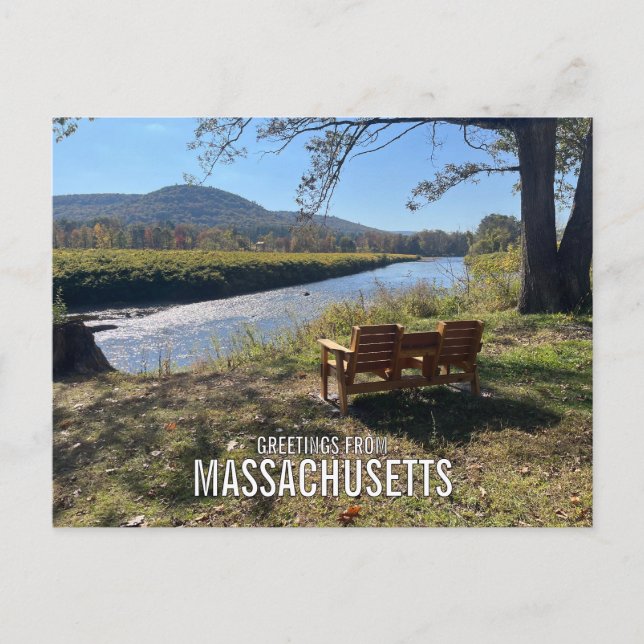 Massachusetts Postkarte (Vorderseite)