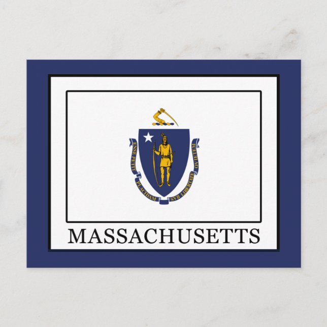 Massachusetts Postkarte (Vorderseite)