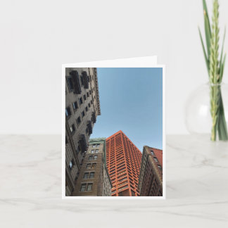 Massachusetts-Postkarte 5 Dankeskarte