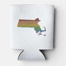 Massachusetts Rainbow Gay Pride Dosenkühler