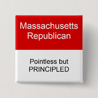 Massachusetts Republikaner Button