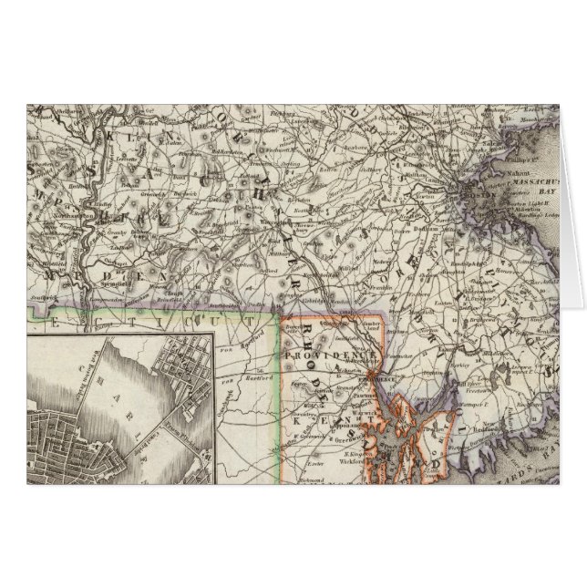 Massachusetts, Rhode Island 2 (Vorderseite (Horizontal))