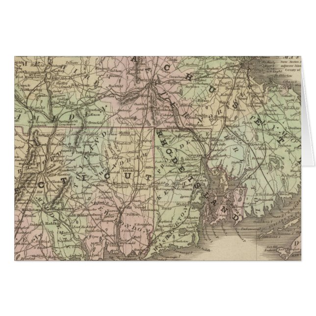 Massachusetts, Rhode Island und Connecticut (Vorderseite (Horizontal))