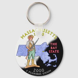Massachusetts Schlüsselanhänger