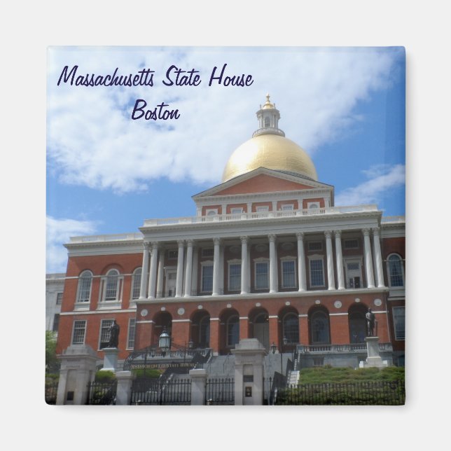 Massachusetts Staat House, Boston Magnet (Vorne)