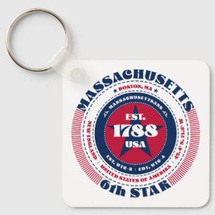 Massachusetts Staat Schlüsselanhänger