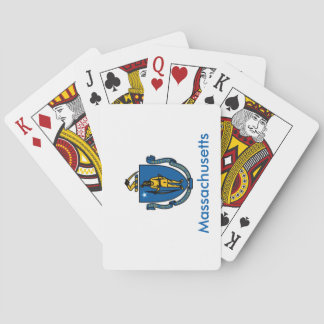 Massachusetts-Staats-Flaggen-Spielkarten Spielkarten