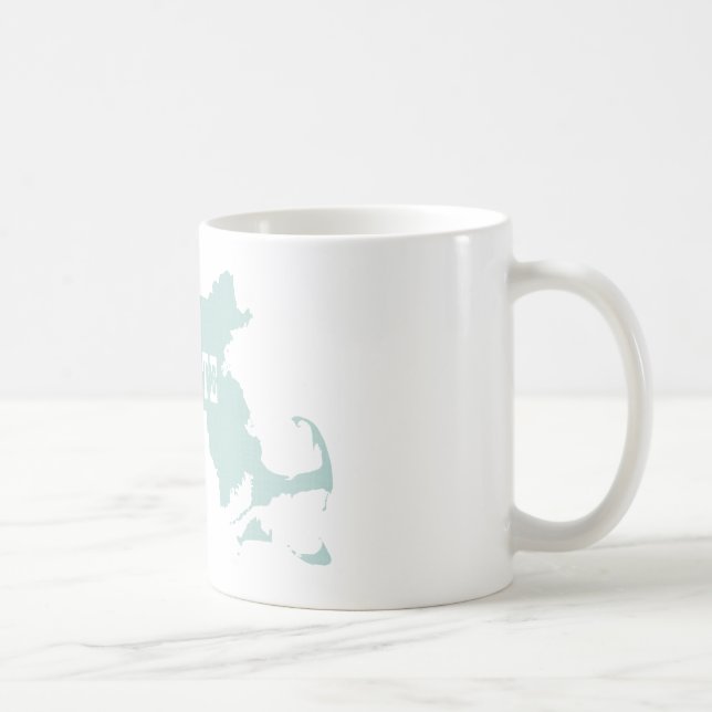Massachusetts-Staats-Motto-Slogan Tasse (Rechts)