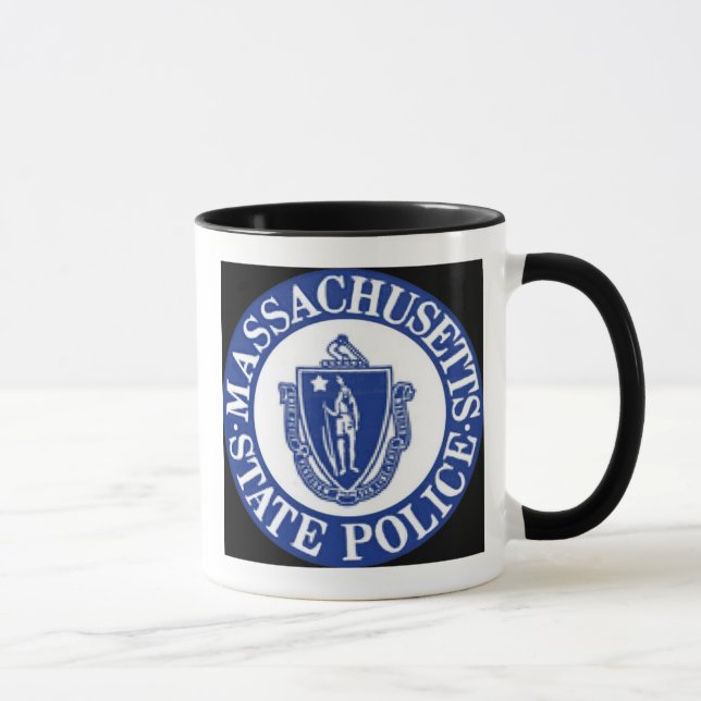 Massachusetts-Staats-Polizei/dünne blaue Linie Tasse (Rechts)
