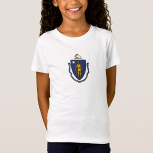 Massachusetts Staatsflagge T-Shirt