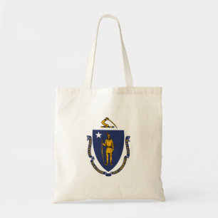Massachusetts Staatsflagge Tragetasche