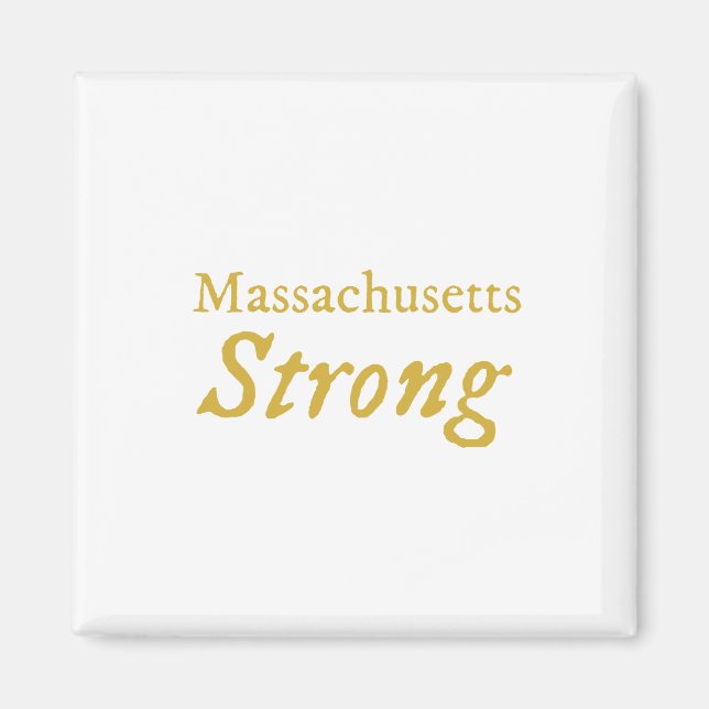 Massachusetts Strong Magnet (Vorne)