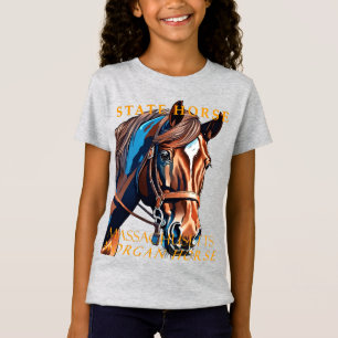 Massachusetts Territory Horse T-Shirt