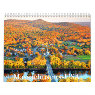 Massachusetts-USA-Kalender Kalender