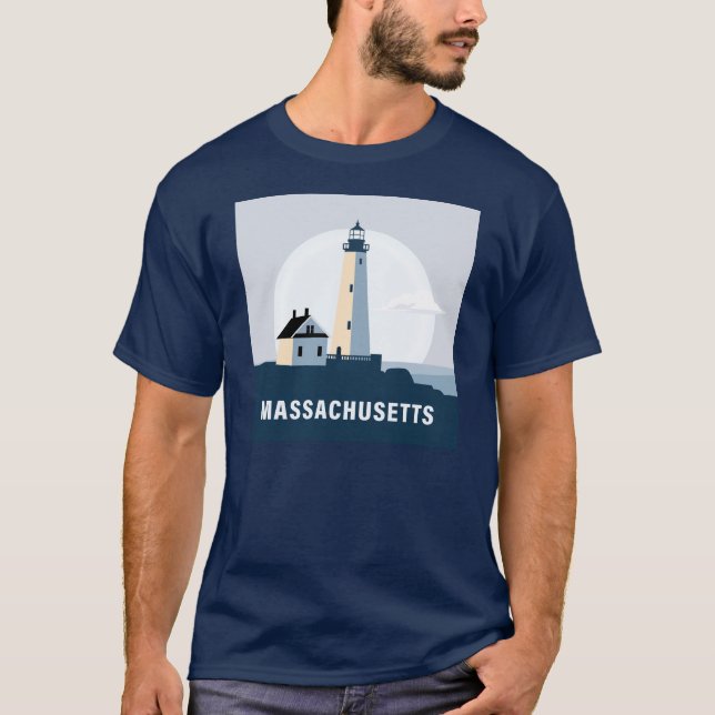 Massachusetts, USA T-Shirt (Vorderseite)