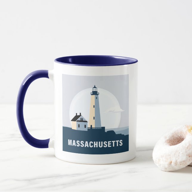 Massachusetts, USA Tasse (Mit Donut)