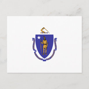 Massachusetts, Vereinigte Staaten Postkarte