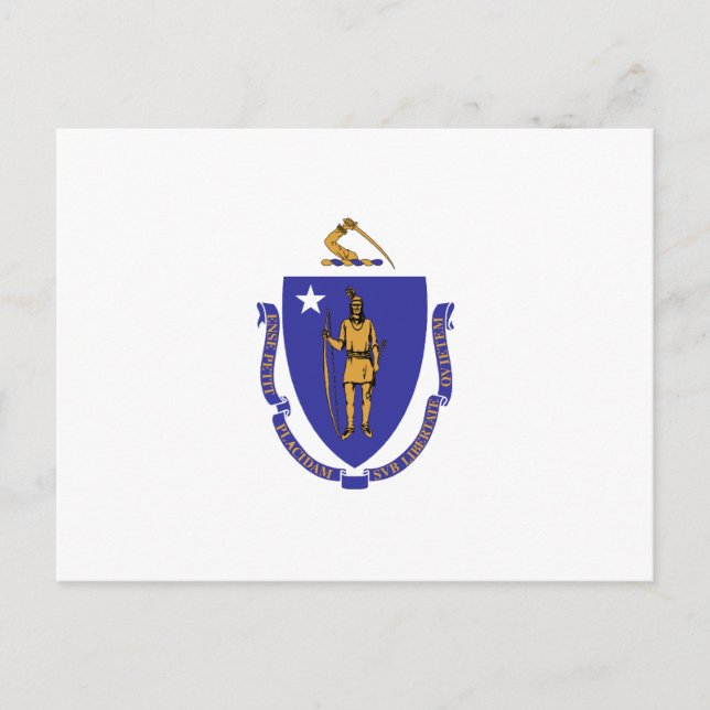 Massachusetts, Vereinigte Staaten Postkarte (Vorderseite)