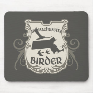 Massachusetts-Vogelbeobachter Mousepad
