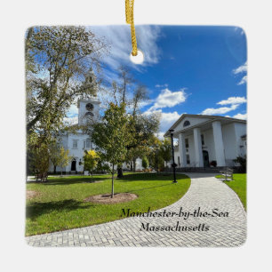 Massachusetts von Manchester an der See Keramikornament