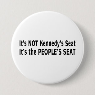Massachusetts-Wettlauf um den Senat Button