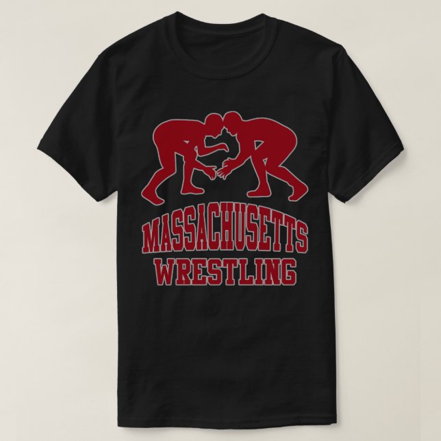 Massachusetts Wrestling T-Shirt (Design vorne)