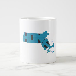 Massachusetts Zuhause Staat Jumbo-Tasse