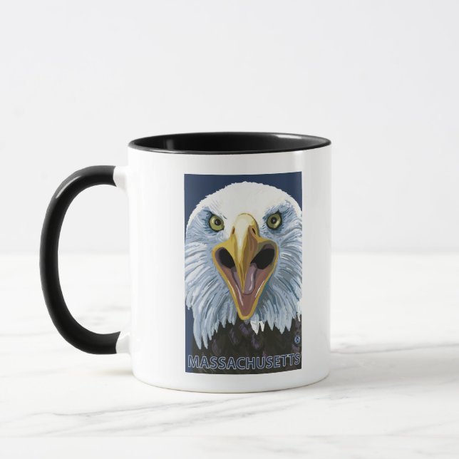 MassachusettsAdler Nah Tasse (Links)
