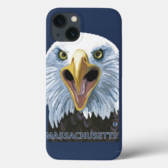 MassachusettsEagle Up Close Case-Mate iPhone Hülle (Rückseite)
