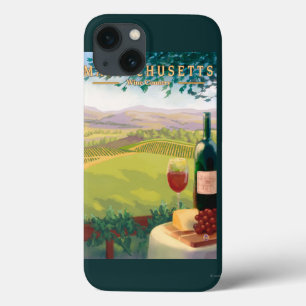 MassachusettsWine Land-Szene Case-Mate iPhone Hülle