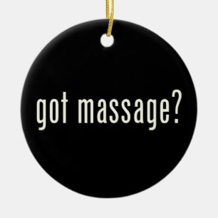 Massage got? keramikornament