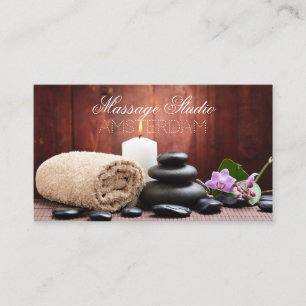 Massage Studio Visitenkarte