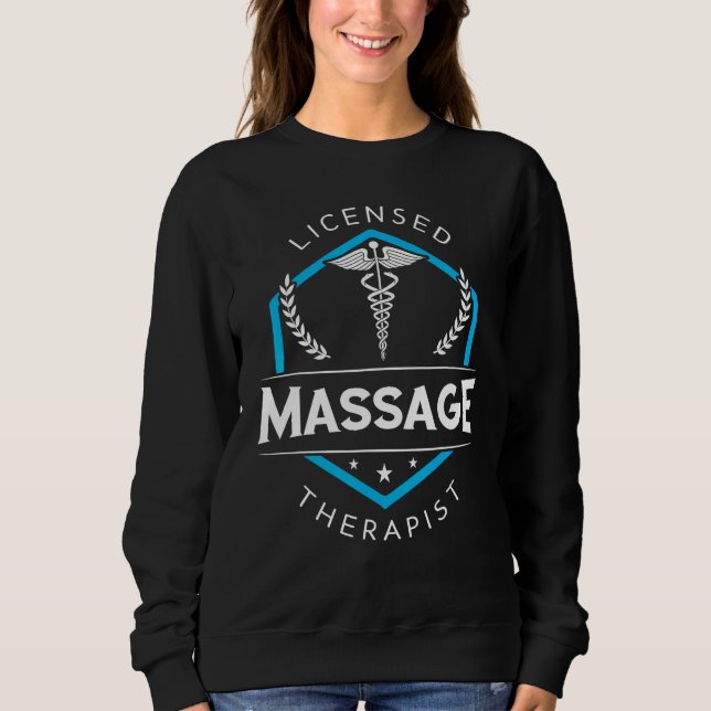 Massage Therapeut Körperbehandlung Masseur Sweatshirt (Vorderseite)