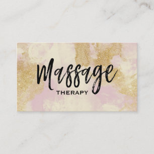 ** Massage-Therapeut-modischer Visitenkarte
