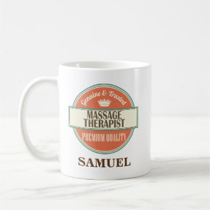 Massage-Therapeut-personalisiertes Tasse