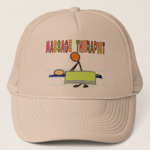 Massage-Therapeut-Stock-Leute-Entwurfs-Geschenke Truckerkappe