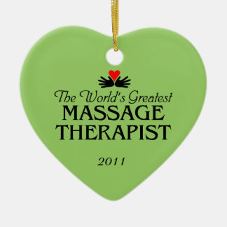 Massage-Therapeut-Verzierung Keramik Ornament