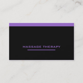 Massage-Therapeut Visitenkarte
