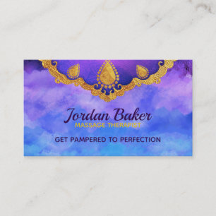 Massage-Therapeut-Visitenkarten Visitenkarte