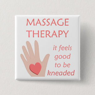 Massage-Therapie gekneteter Knopf Button