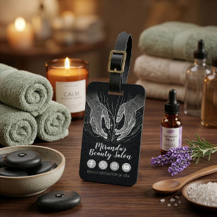 Massage-Therapie Heilende Hände Energie Spa Wellne Gepäckanhänger