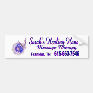 Massage-Therapie in Franklin Tennessee Autoaufkleber
