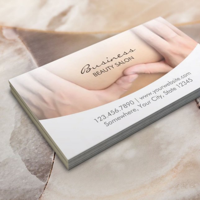 Massage Therapie Salon WELLNESS-CENTER Ernennung Terminkarte (Von Creator hochgeladen)