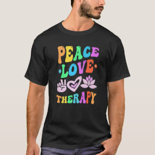 MASSAGE THERAPIE Team Gym Crew Therapist Squad Rel T-Shirt