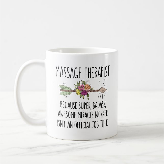 Massage Therapist Gift Thank You Apprection Gift Kaffeetasse (Links)