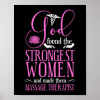 Massage Therapist Massage Therapie Gott gefunden d