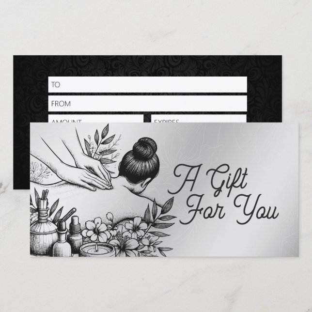 Massage Therapy Heilung Hände Energie Wellness-Cen (Vorne/Hinten)