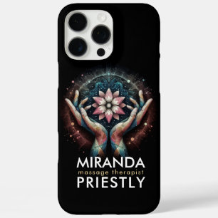 Massage Therapy Heilung Hände Energie Wellness-Cen iPhone 16 Pro Max Hülle
