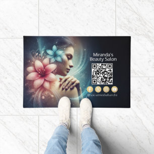Massage Therapy Heilung Hände Energie Wellness-Cen Fußmatte