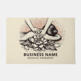 Massage Therapy Heilung Hände Energie Wellness-Cen Fußmatte